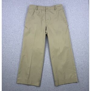Burberry Pants Mens 50 Beige Khaki Uniform‎ Wide Leg Loose Fit Trousers 34x28
